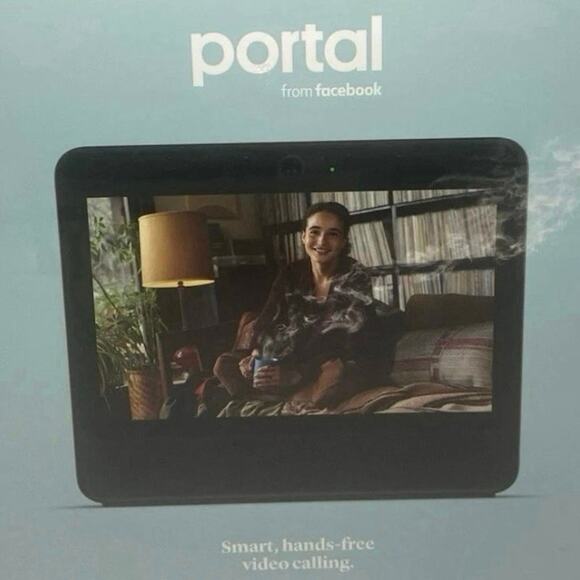 Facebook Portal Model B81AO1BUS Smart Hands-Free Video Calling Brand New Sealed - Picture 1 of 5